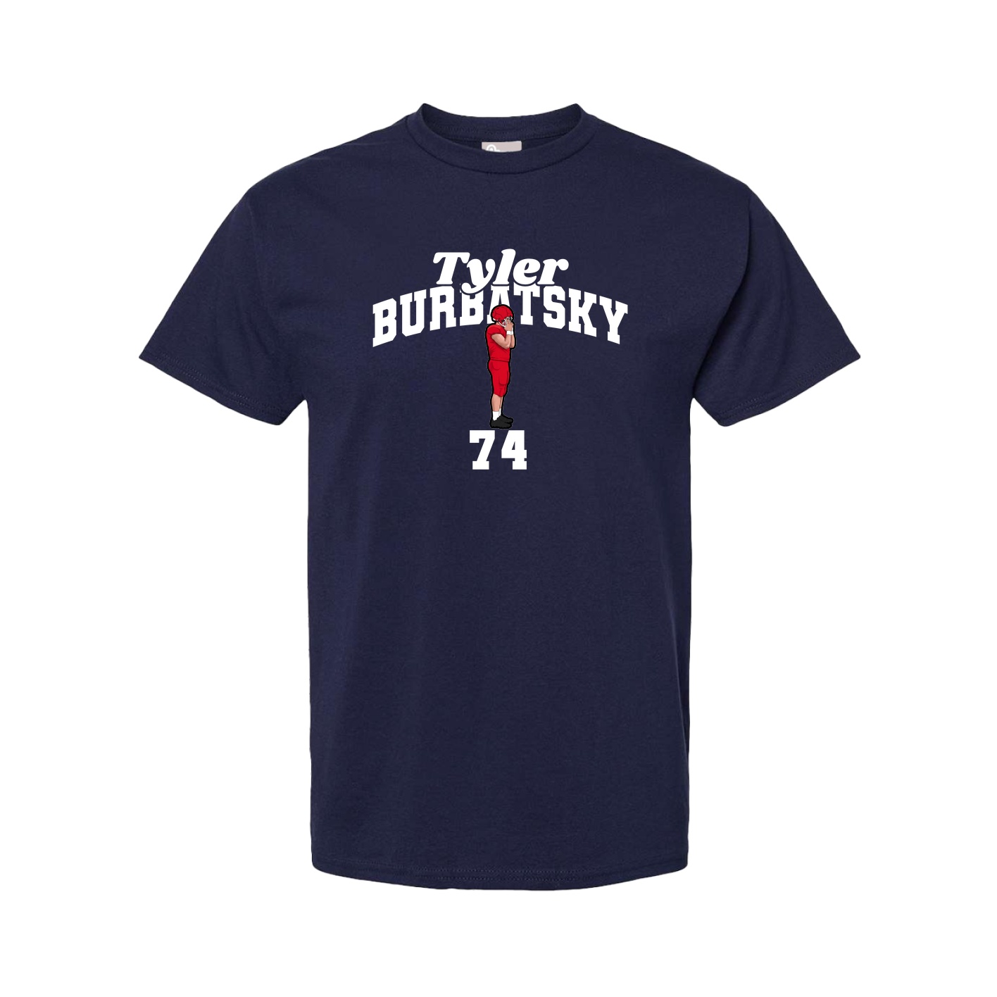 Youth Tee — Signature Arch in Navy