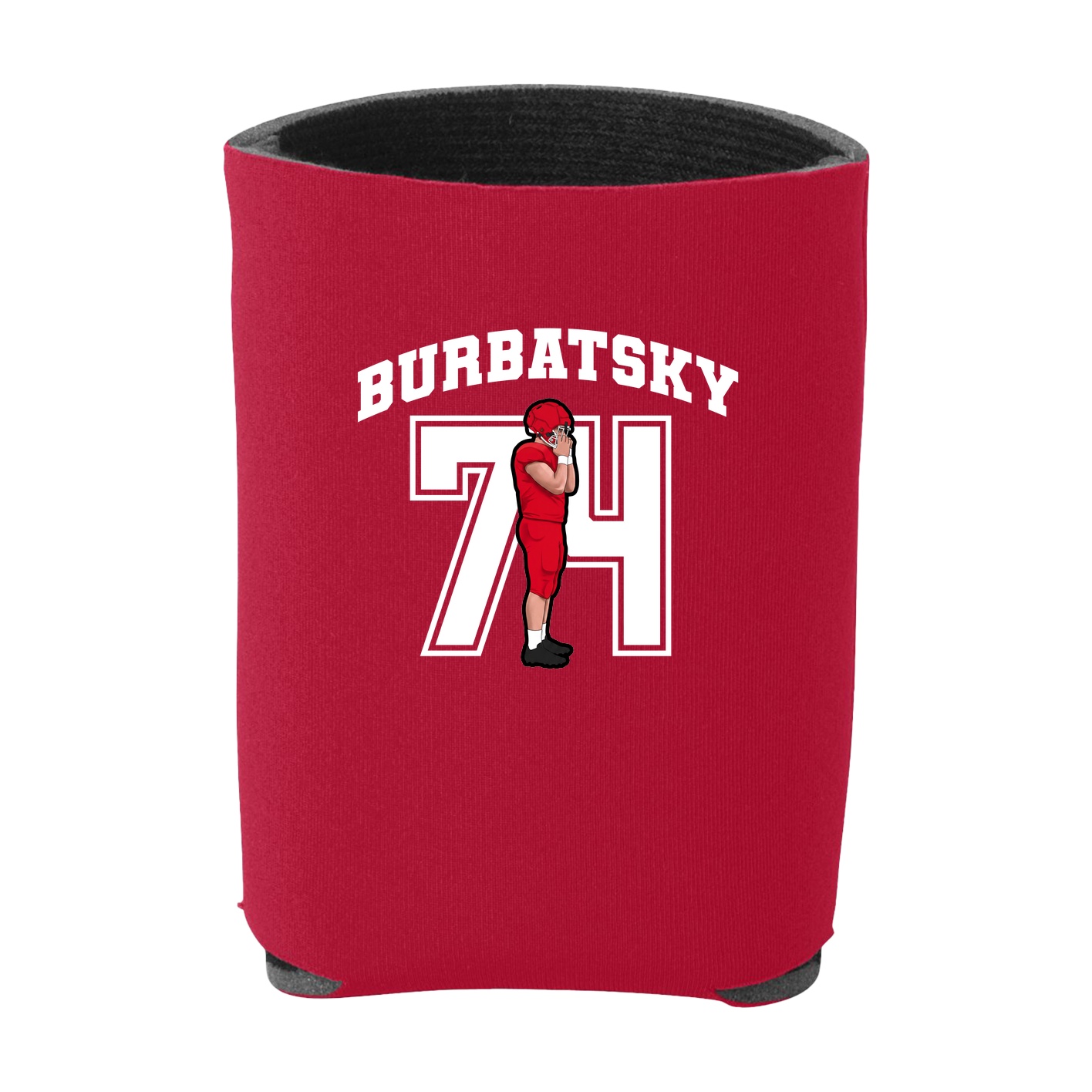Can Holder — Number in Red