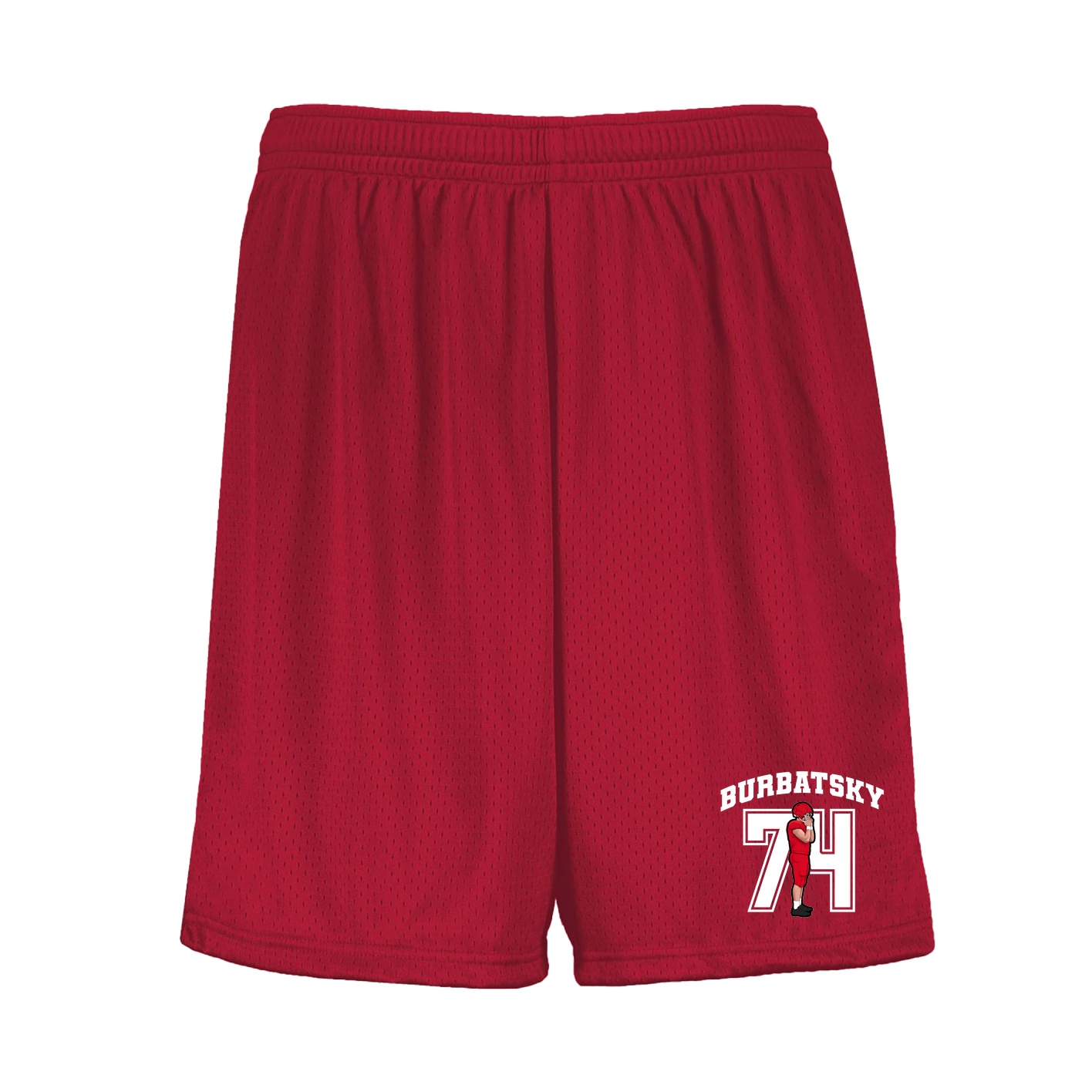 Shorts — Number in Red