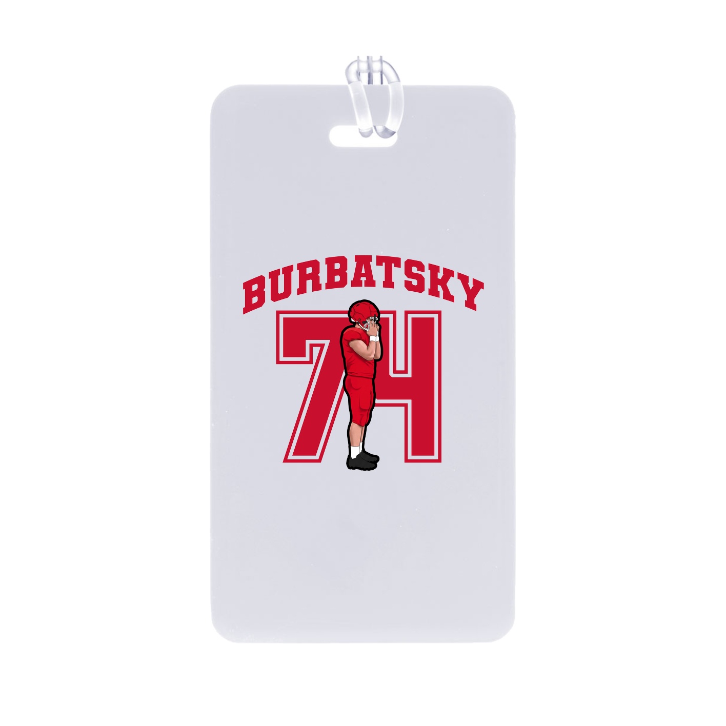 Bag Tag — Number in Classic