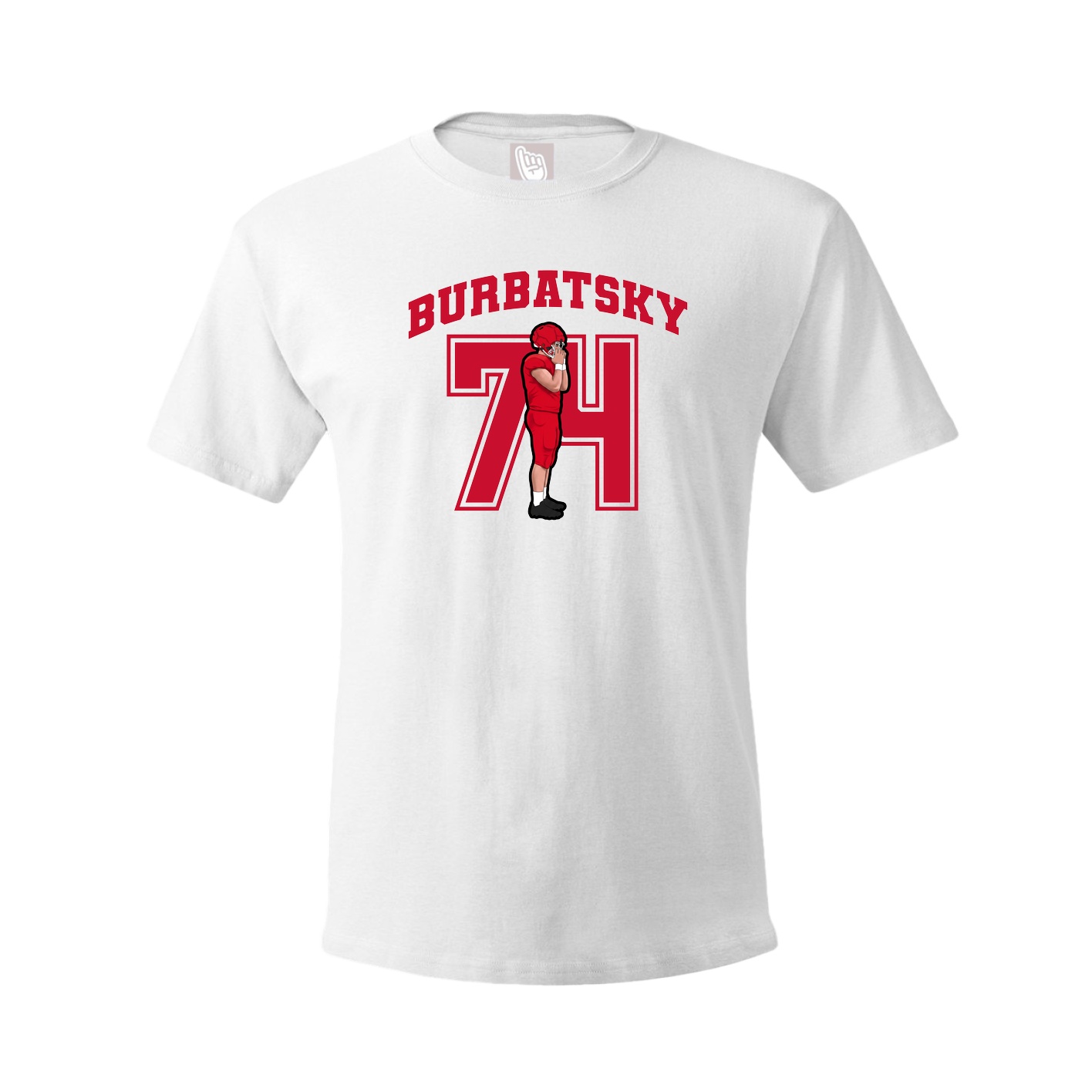 Tee — Number in White