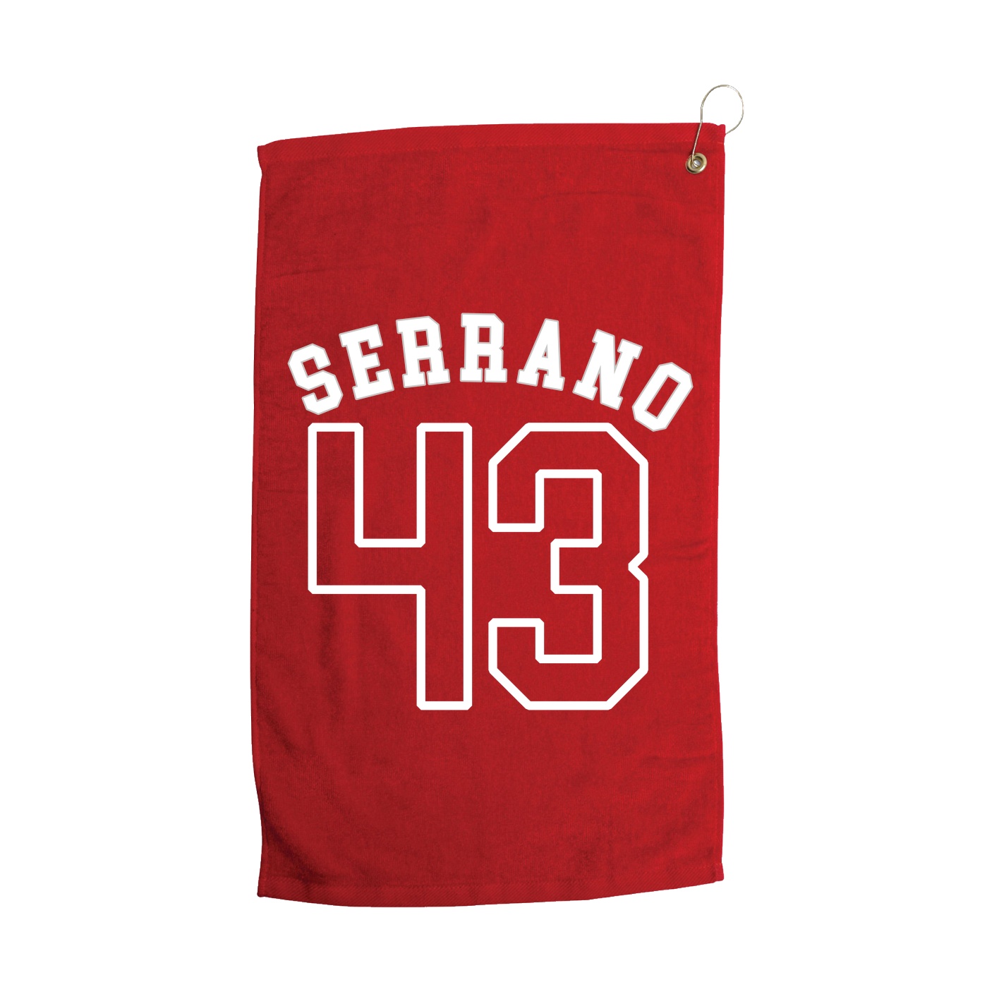 Golf Towel — Shirsey Arch in Red