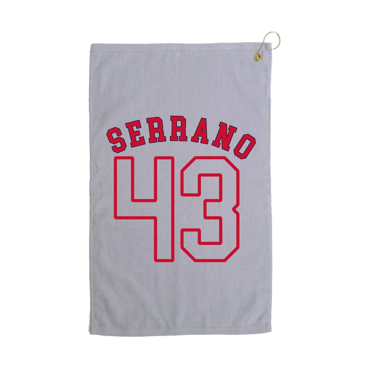 Golf Towel — Shirsey Arch in Grey