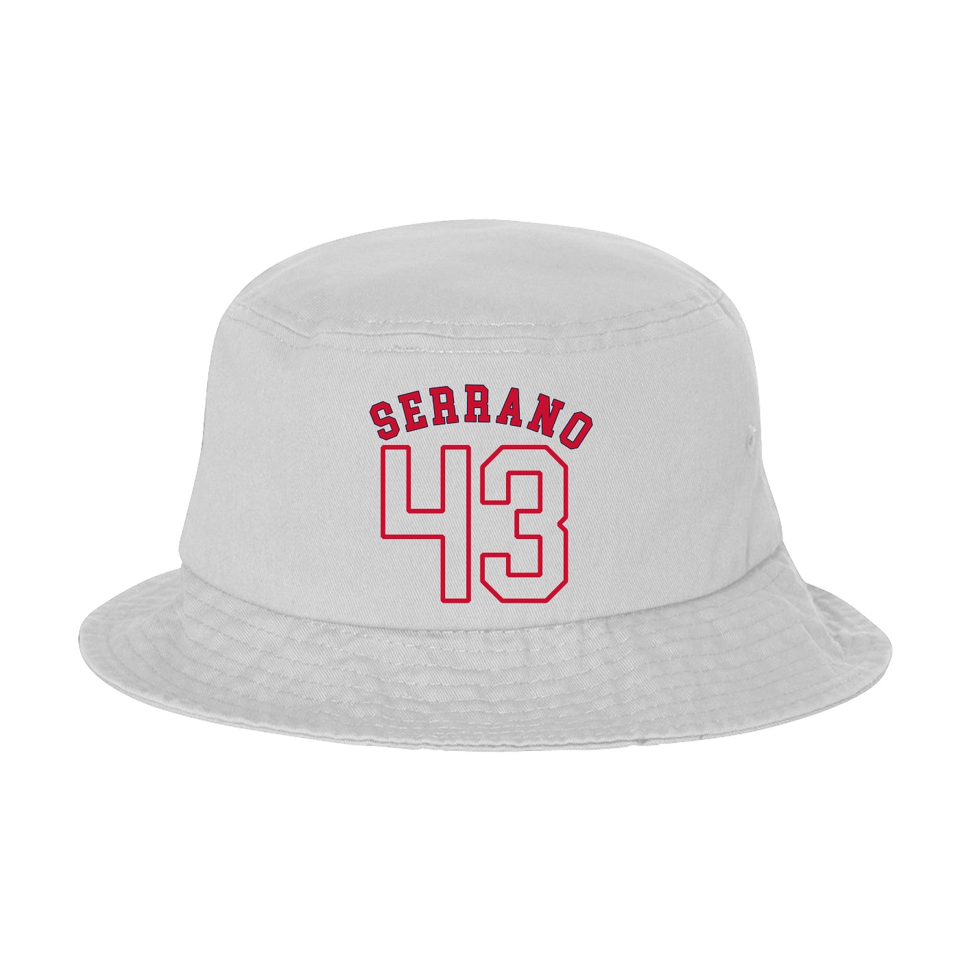 Bucket Cap — Shirsey Arch in White