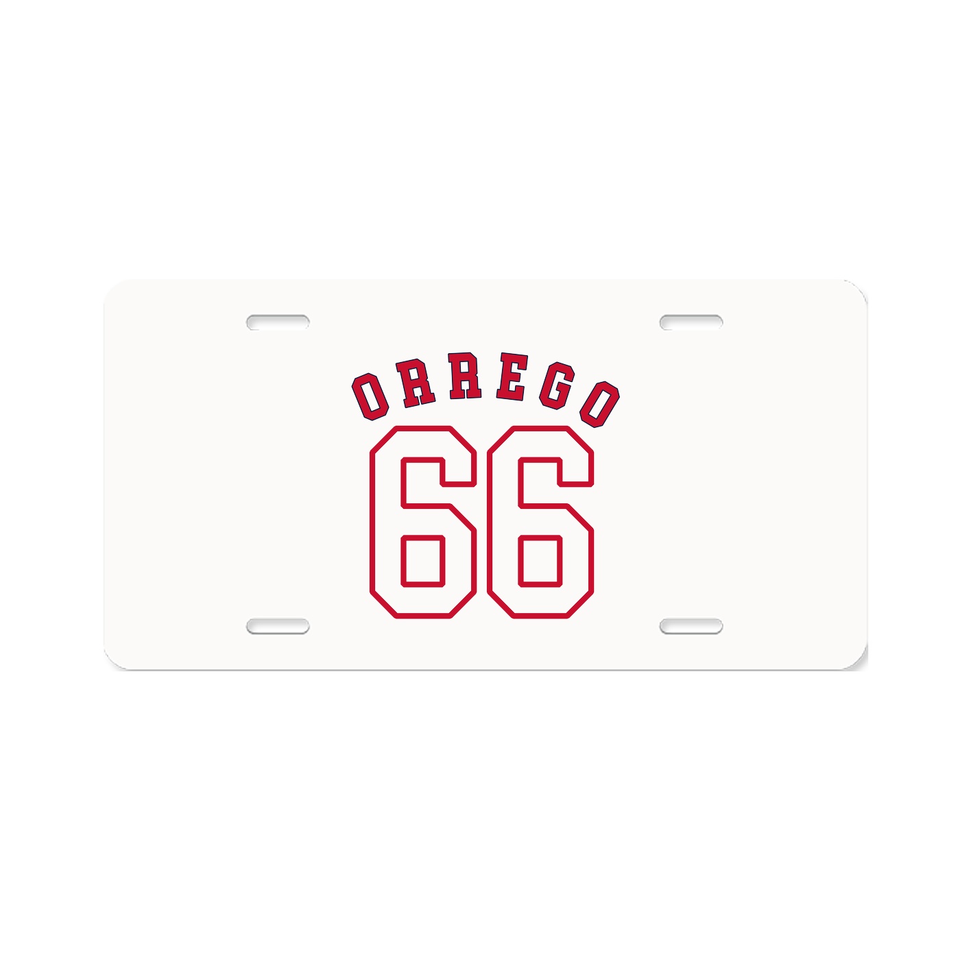 License Plate — Shirsey Arch in Classic