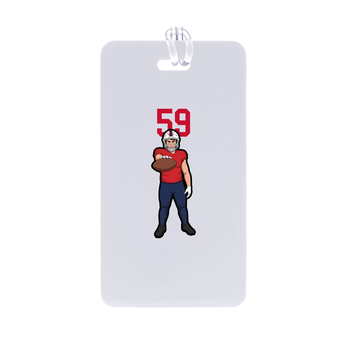 Bag Tag — Number Top in Classic