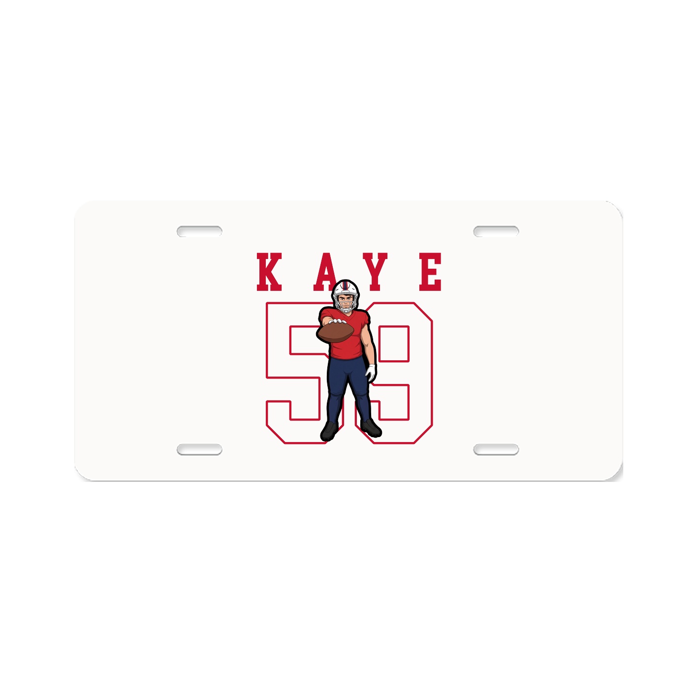 License Plate — Shirsey in Classic