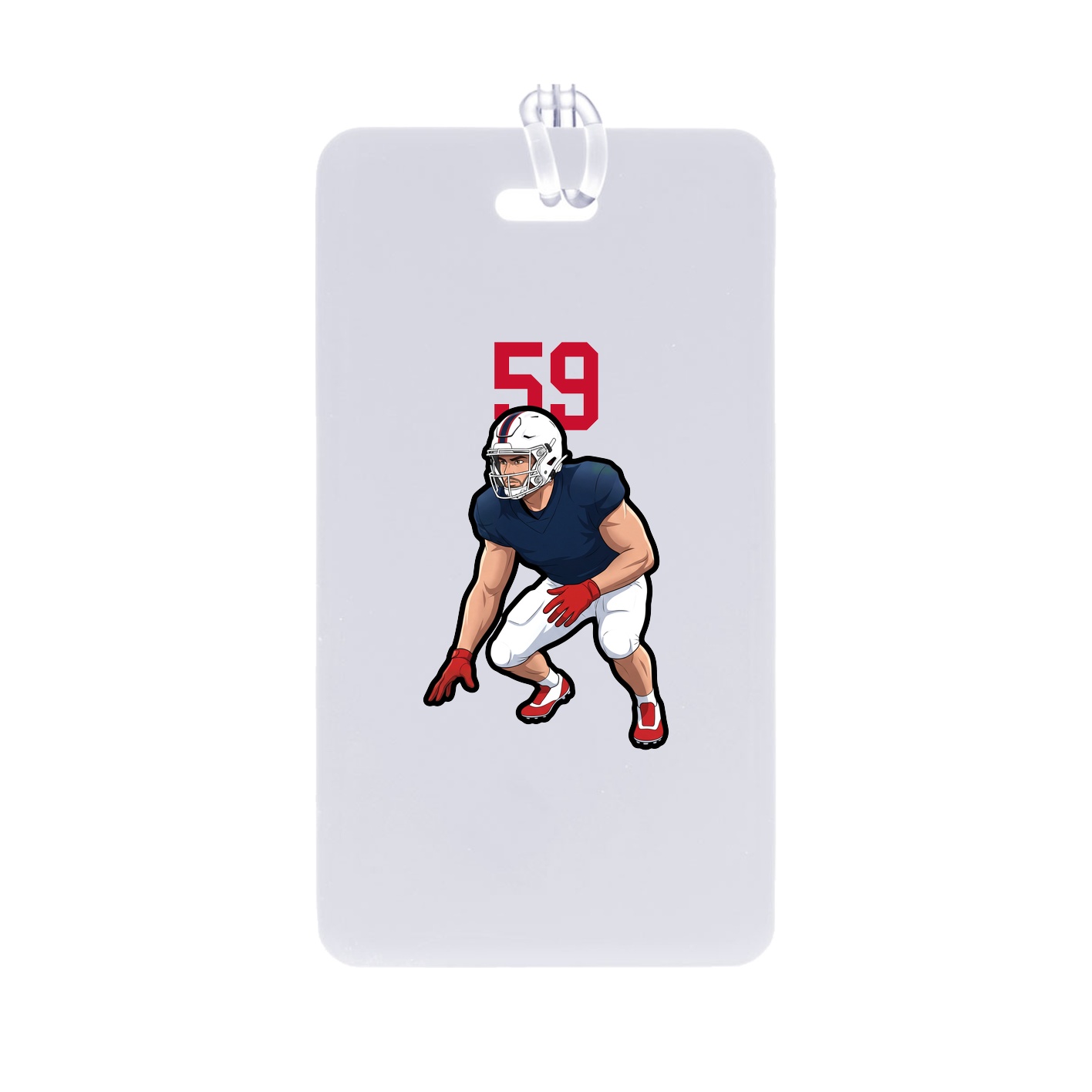 Bag Tag — Number Top in Classic