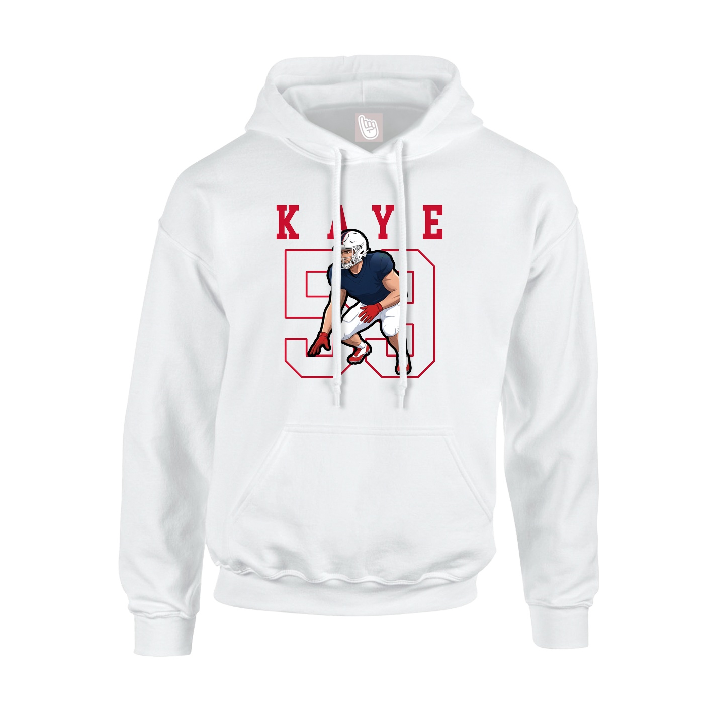 Youth Hoodie — Shirsey in White