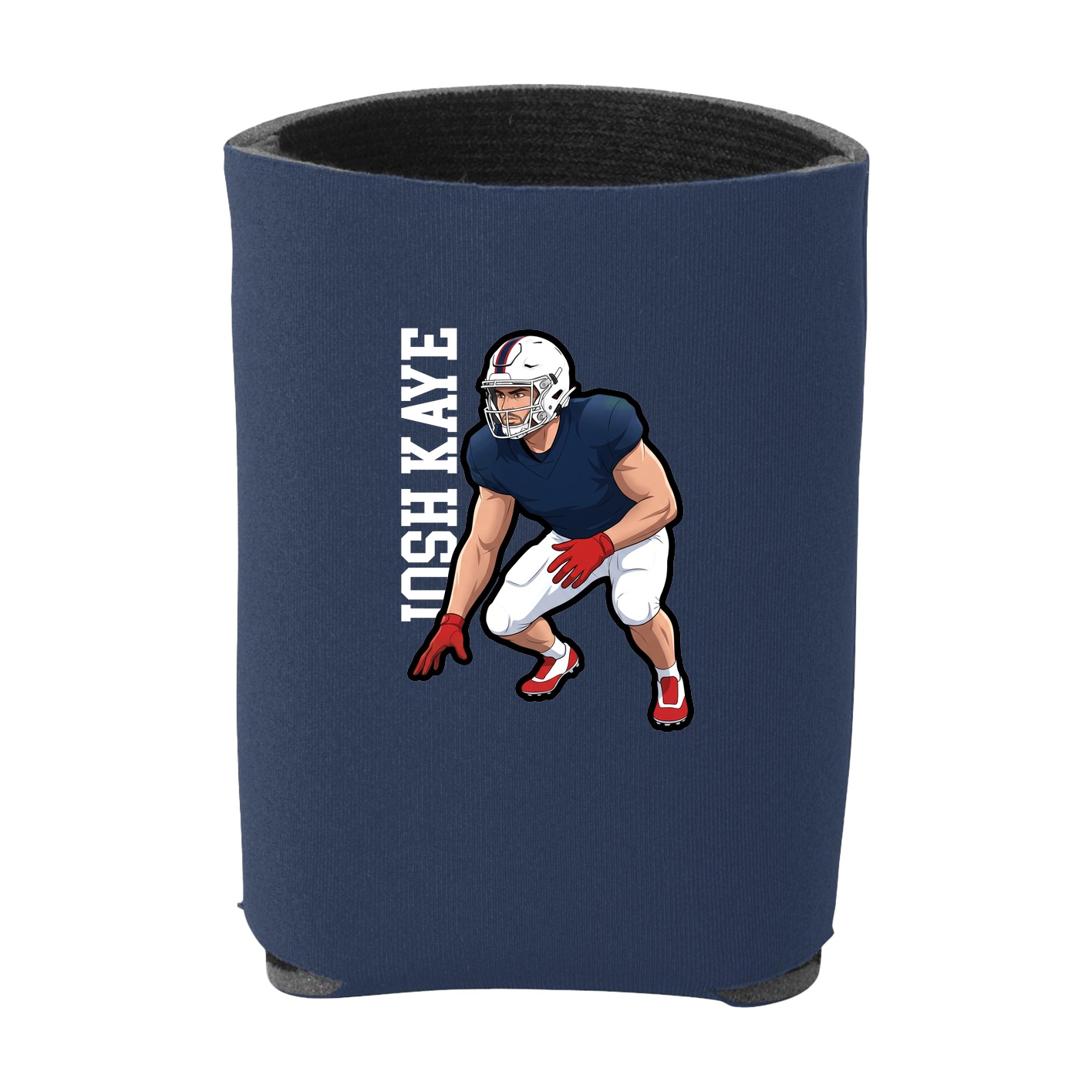Can Holder — Name Vertical in Navy