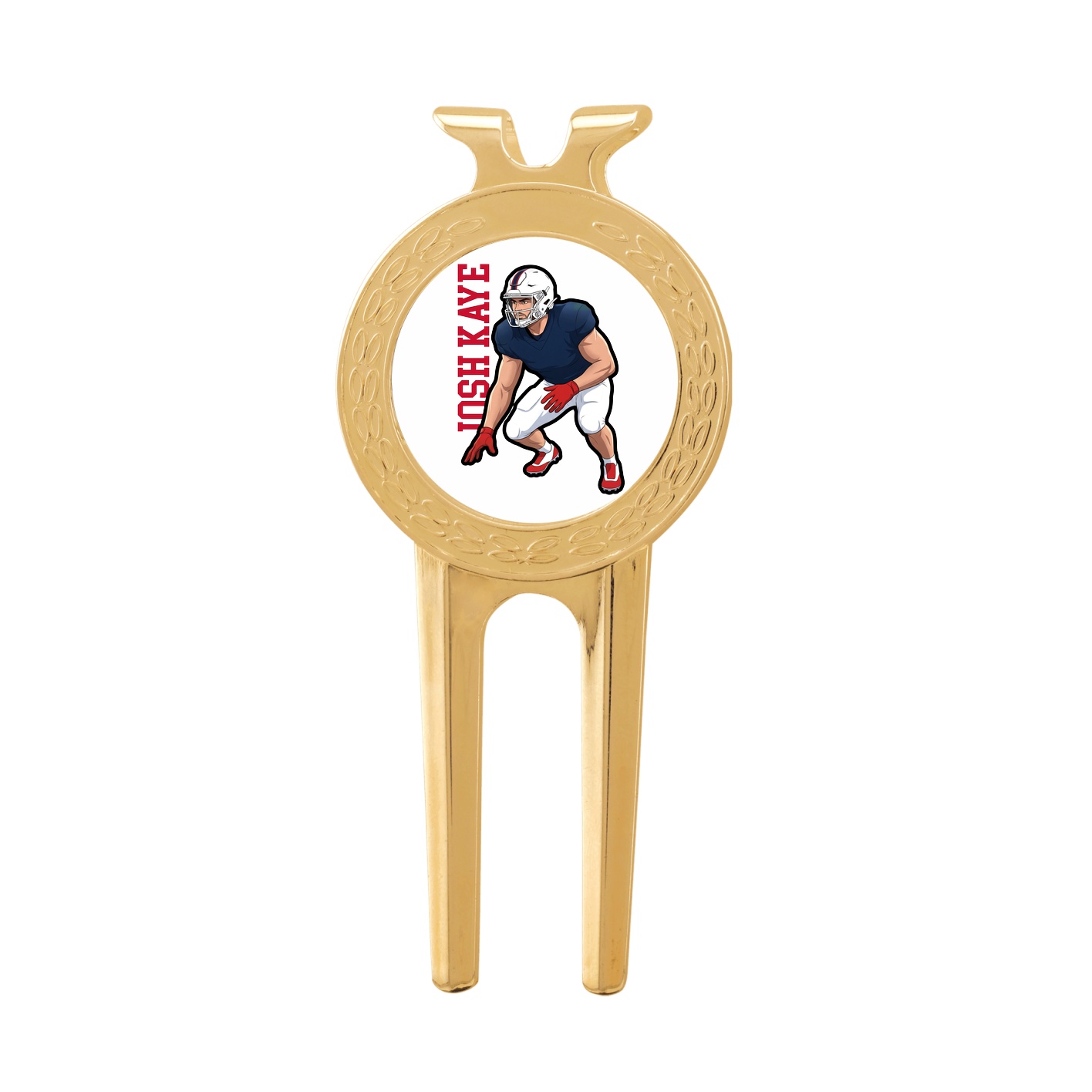 Divot Tool with Ball Marker — Name Vertical in Classic
