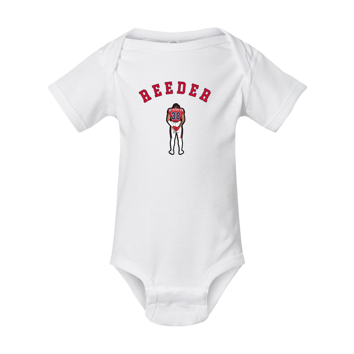 Baby Onesie — Shirsey Arch in White