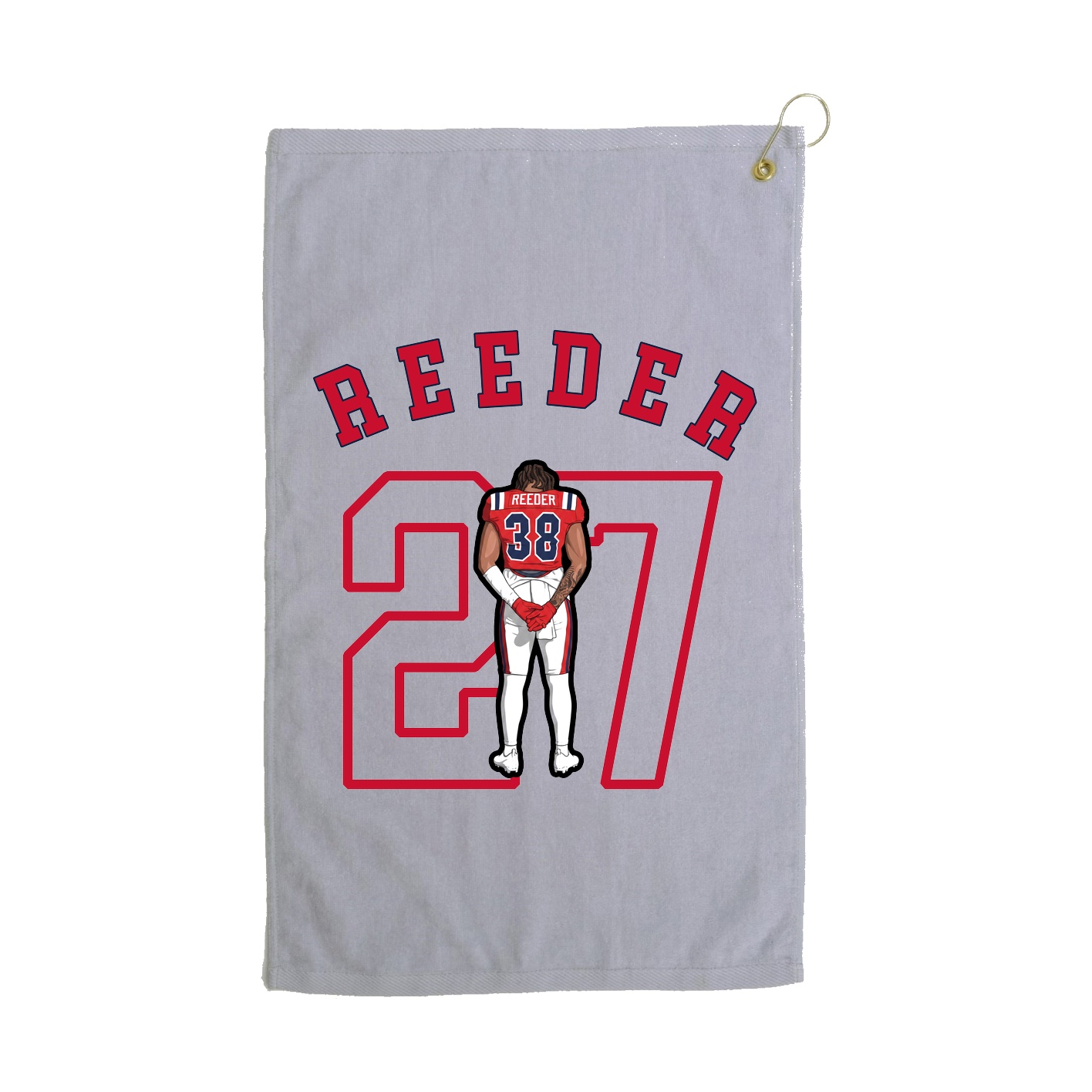 Golf Towel — Shirsey Arch in Grey