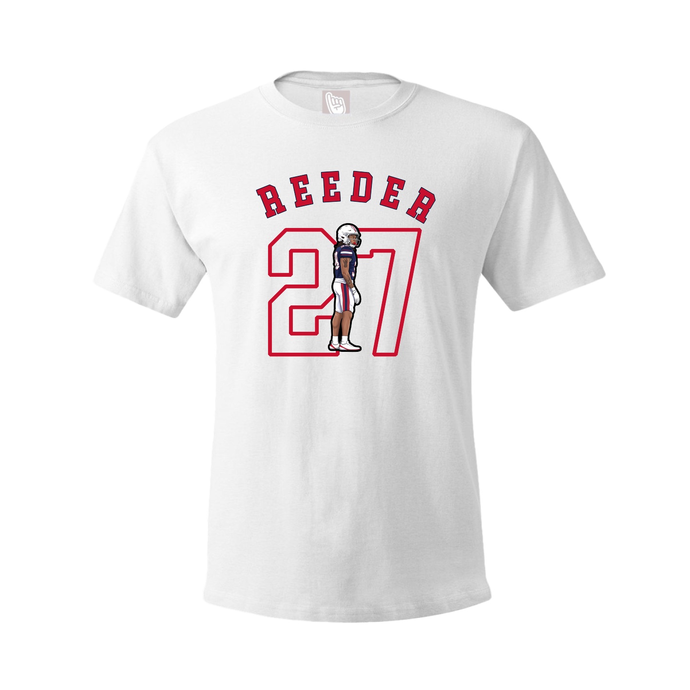 Youth Tee — Shirsey Arch in White