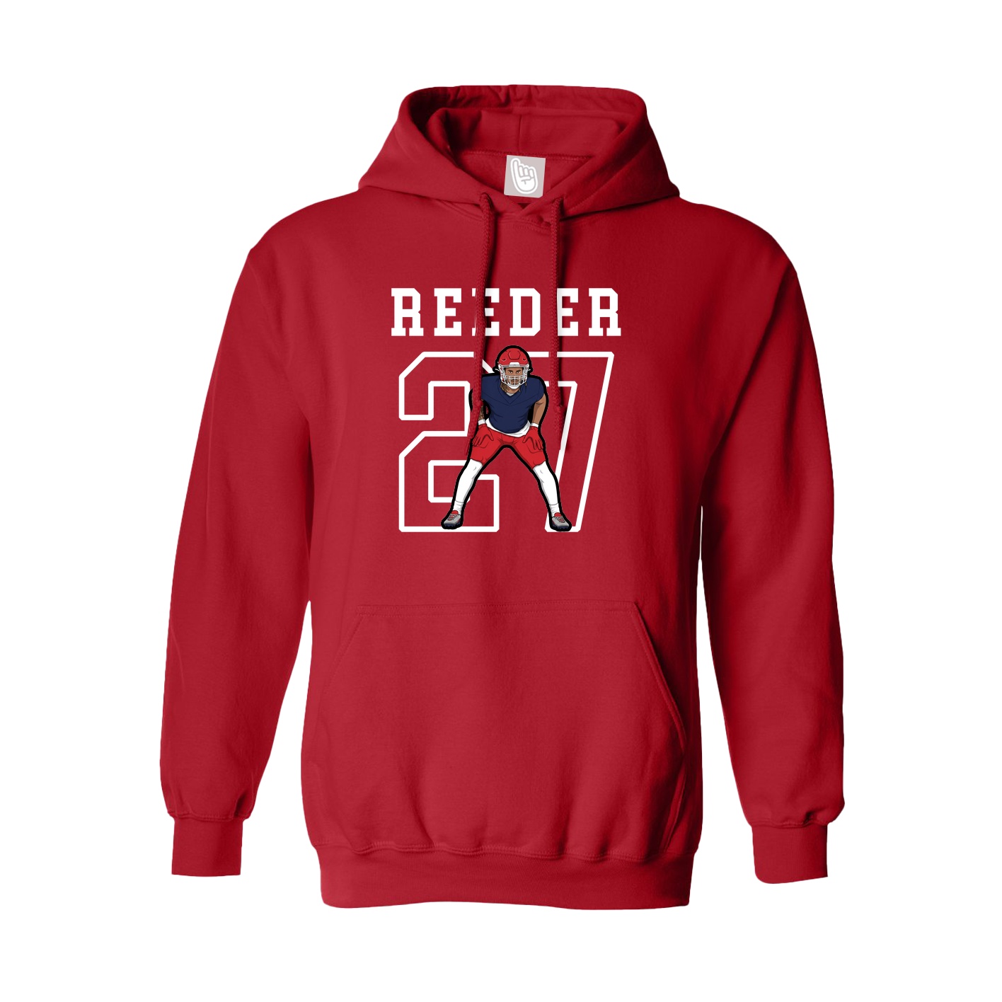 Youth Hoodie — Shirsey in Red