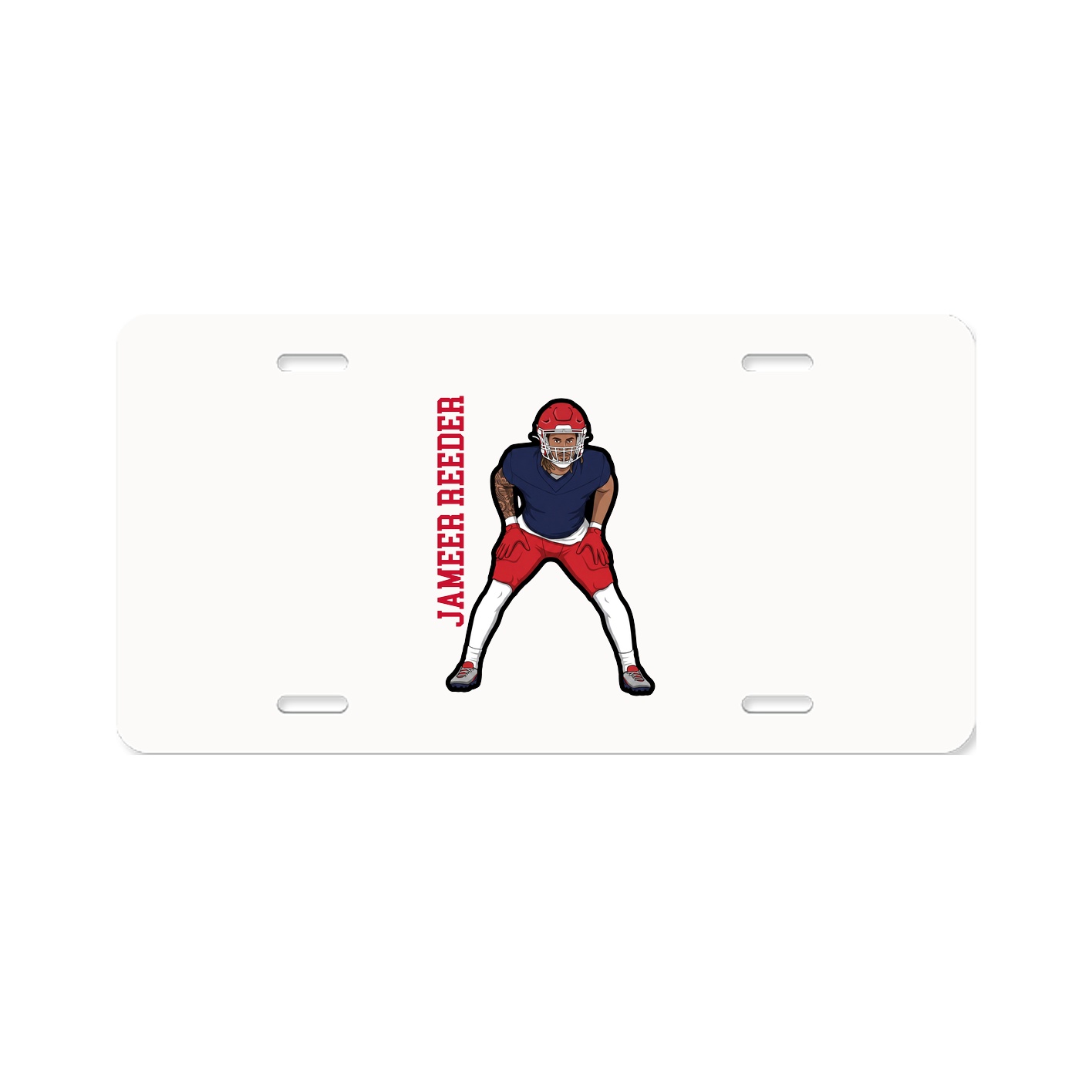 Aluminum License Plate