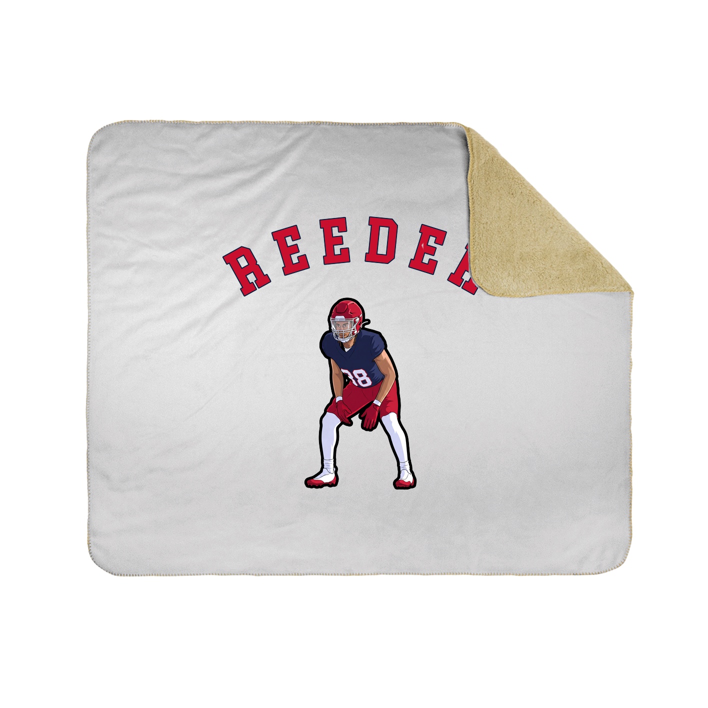 Throw Blanket — Shirsey Arch in White