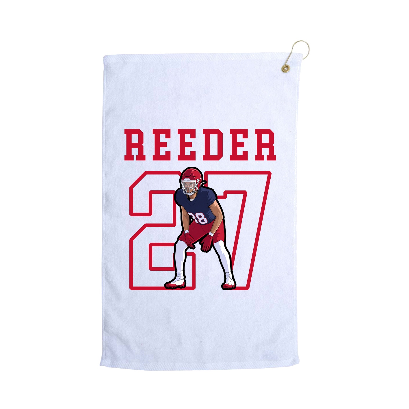 Golf Towel — Shirsey in White