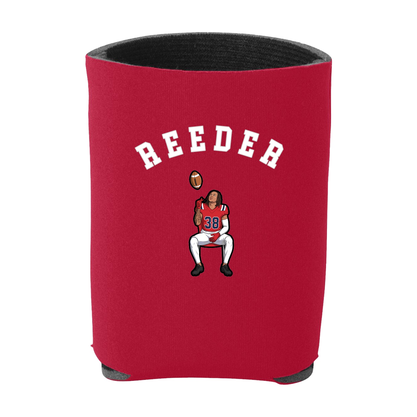 Can Holder — Shirsey Arch in Red