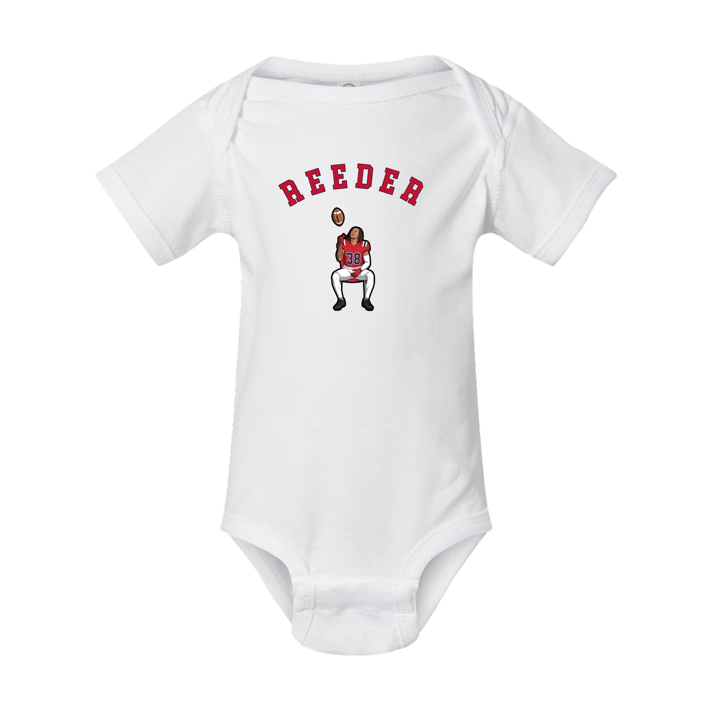Baby Onesie — Shirsey Arch in White