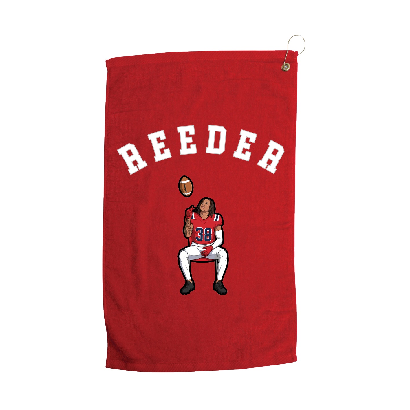 Golf Towel — Shirsey Arch in Red
