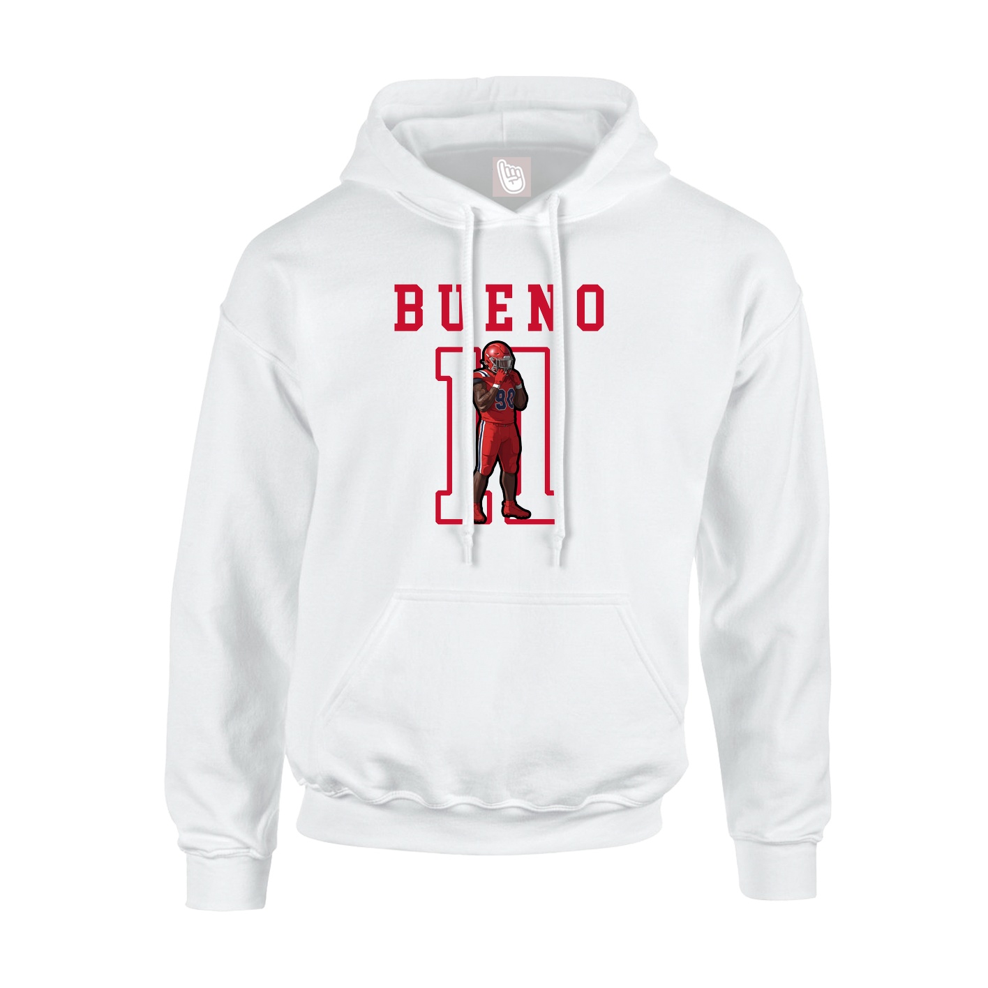 Hoodie — Shirsey in White