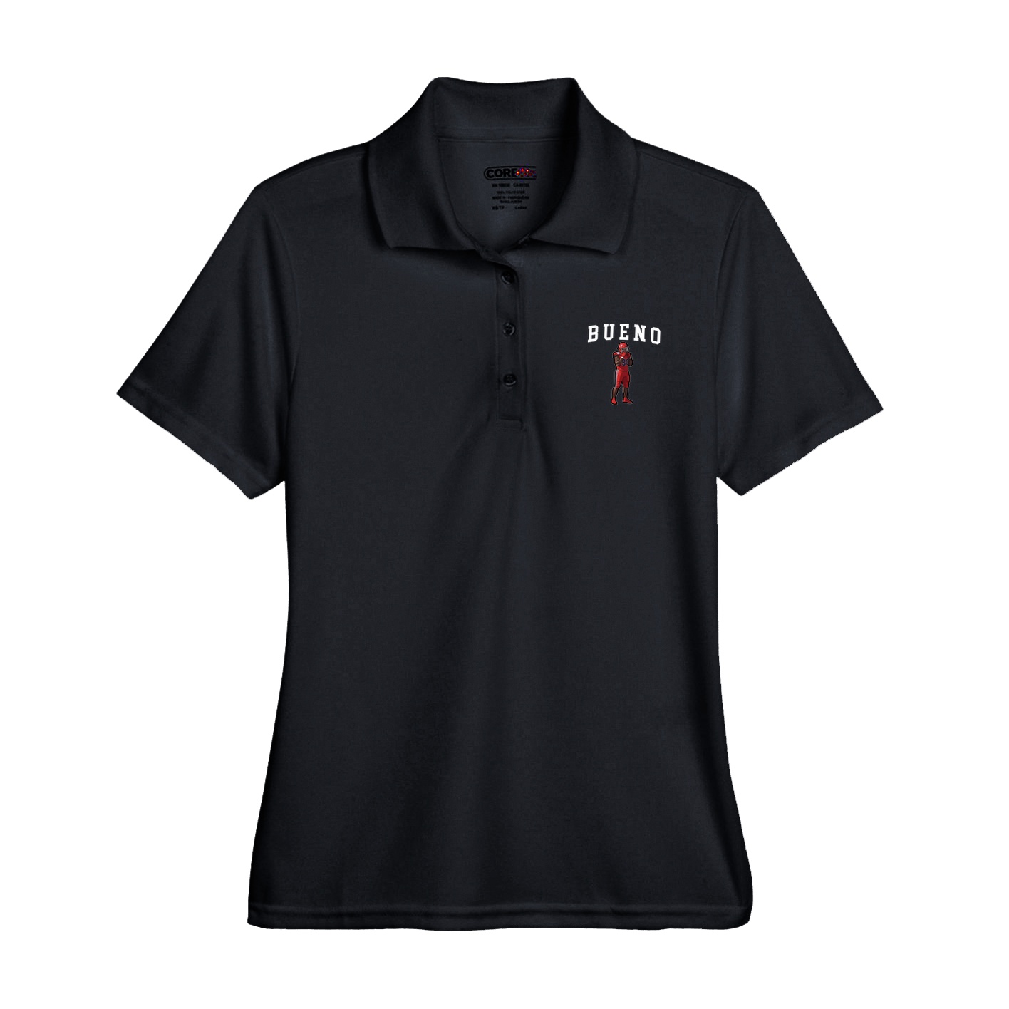 Womens Performance Polo — Shirsey in Black