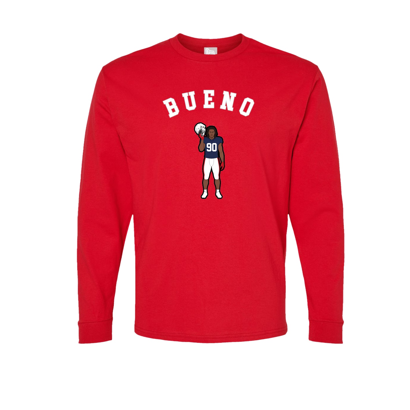 Long Sleeve Tee — Shirsey Arch in Red