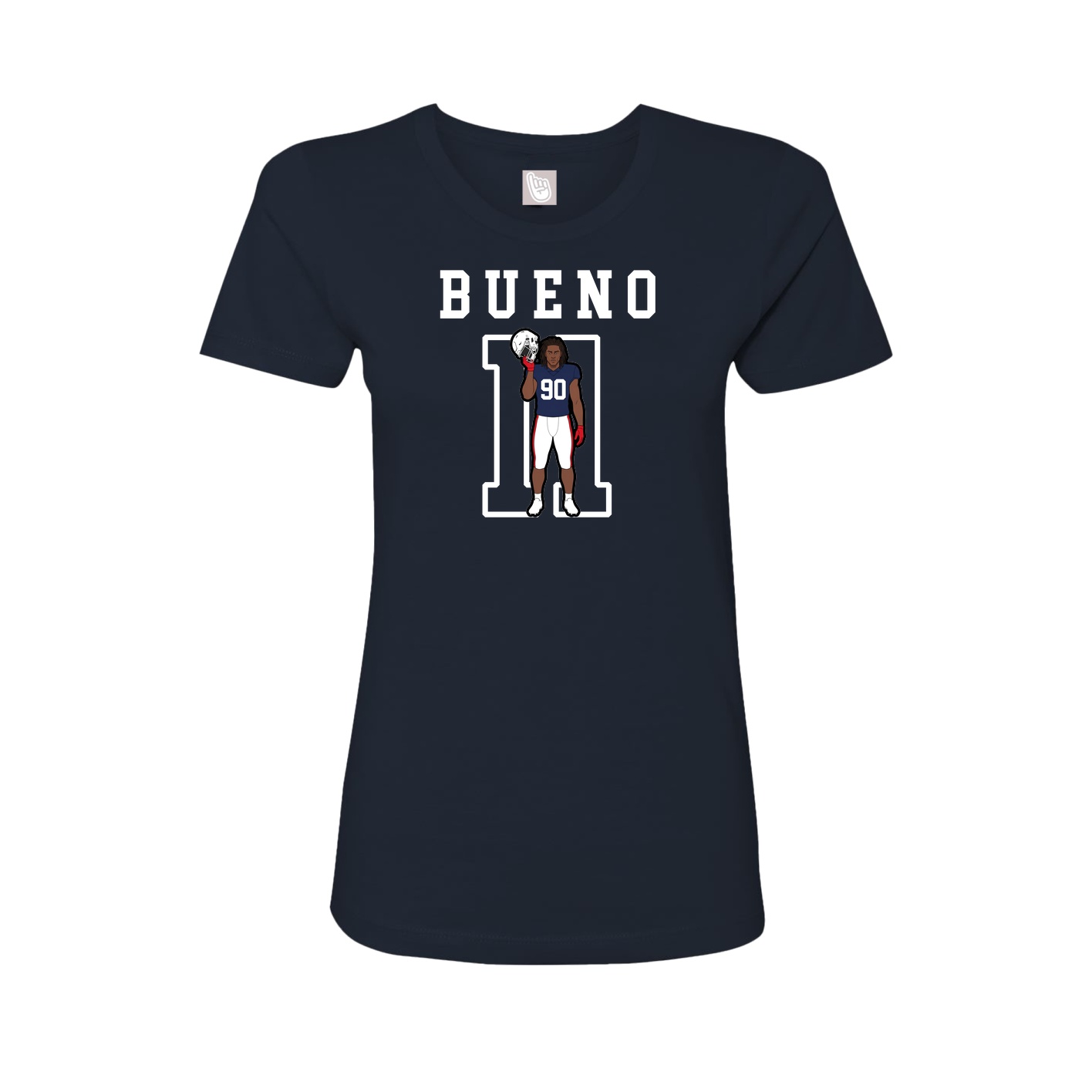 Fitted Women's Tee — Shirsey in Navy