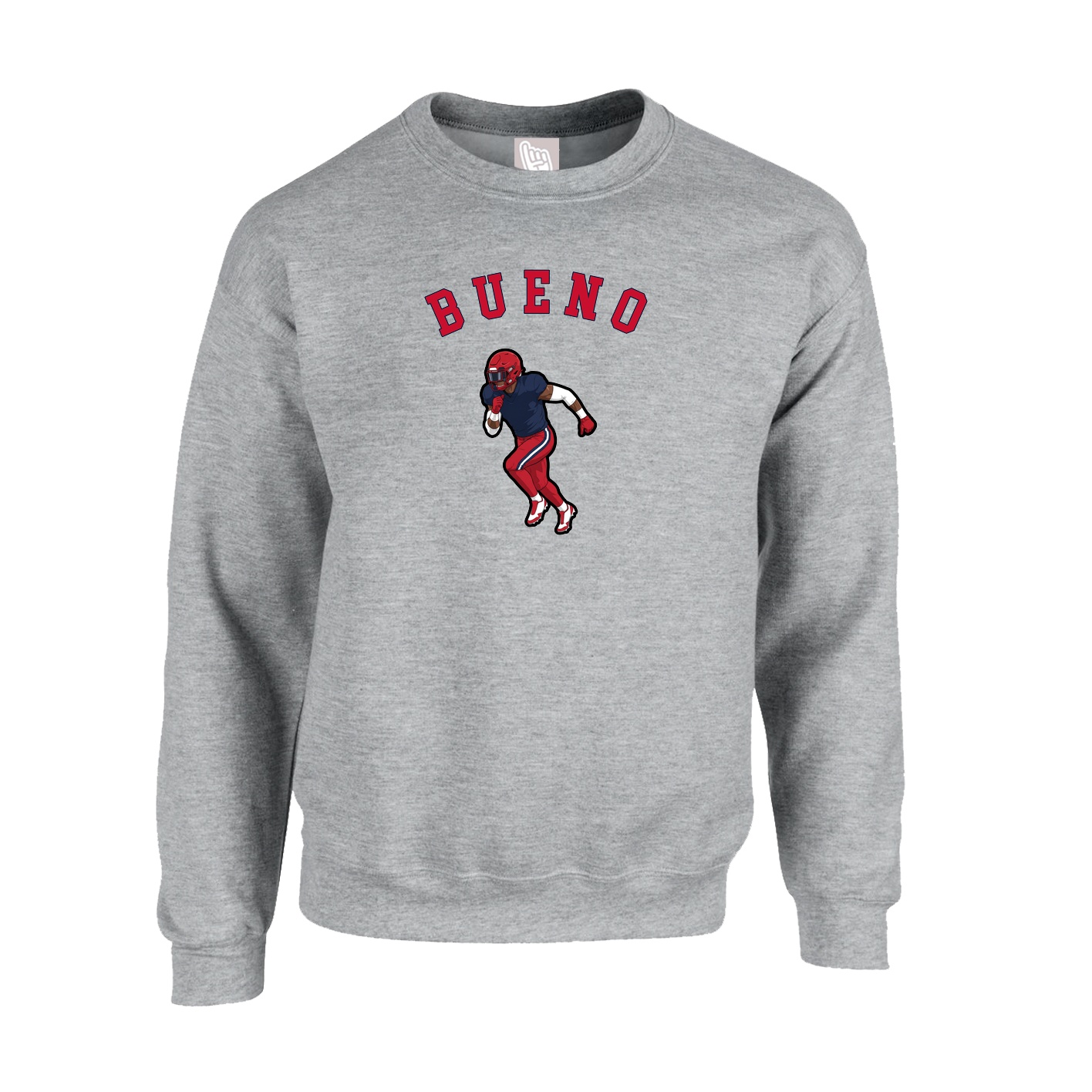 Fleece Crew — Shirsey Arch in Grey