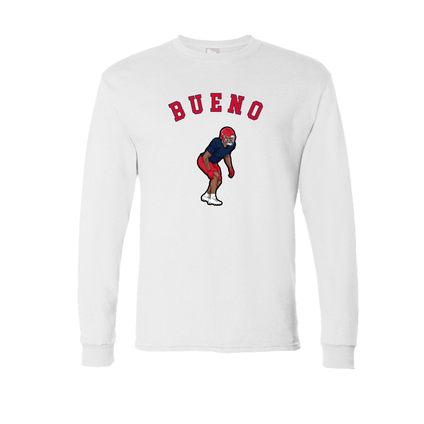 Long Sleeve Tee — Shirsey Arch in White