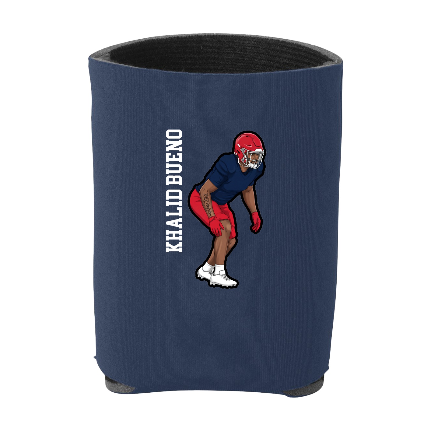 Can Holder — Name Vertical in Navy