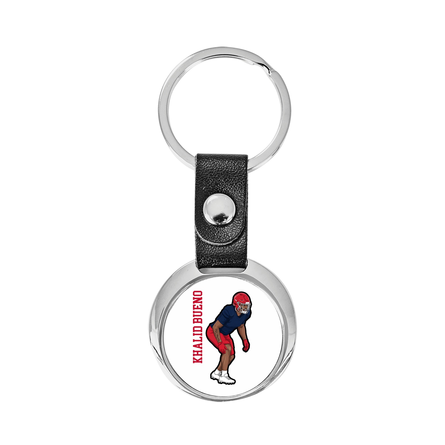 Key Chain — Name Vertical in Classic