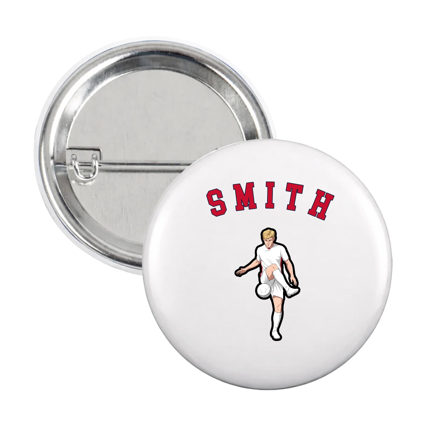 Game Day Button — Shirsey Arch in White