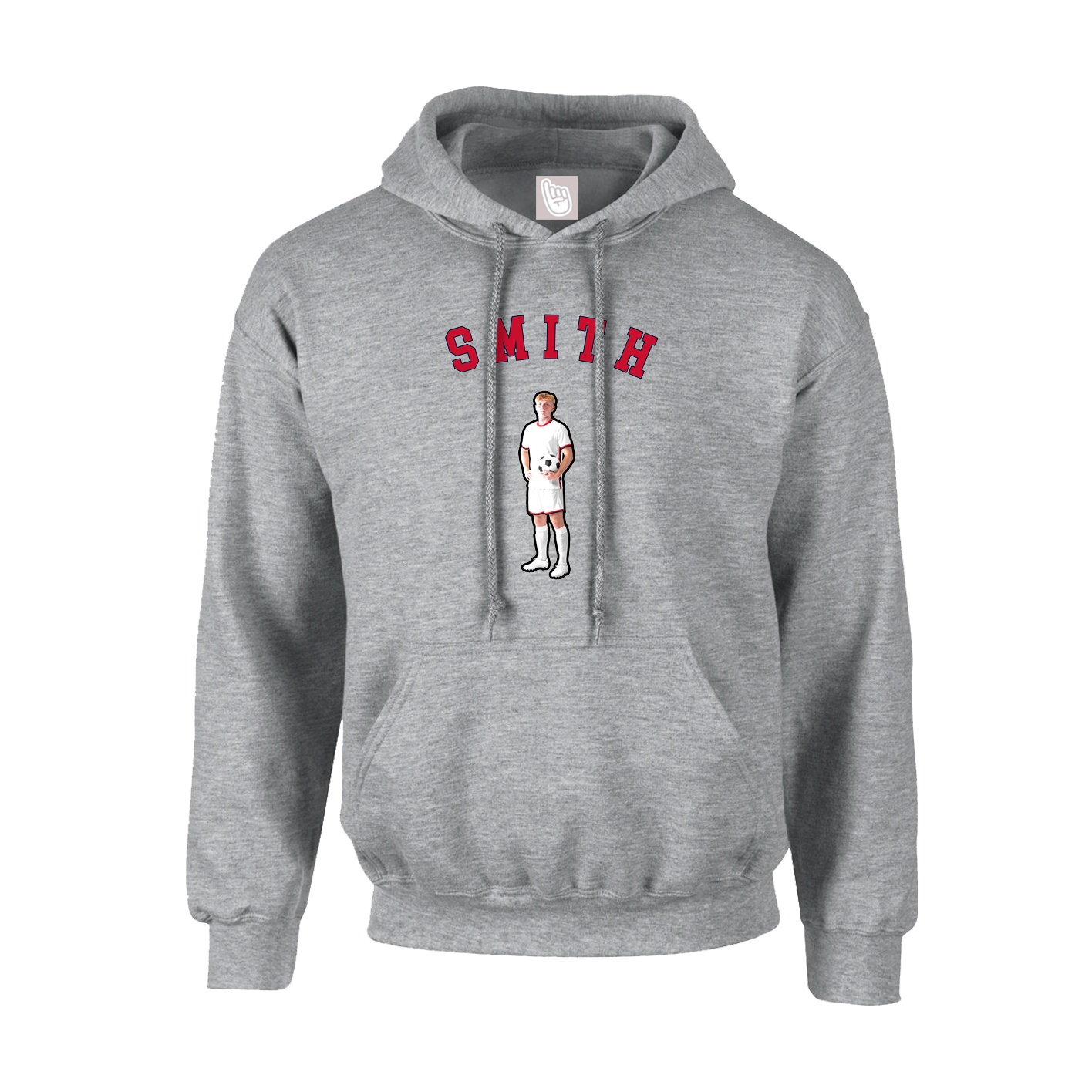 Youth Hoodie — Shirsey Arch in Grey