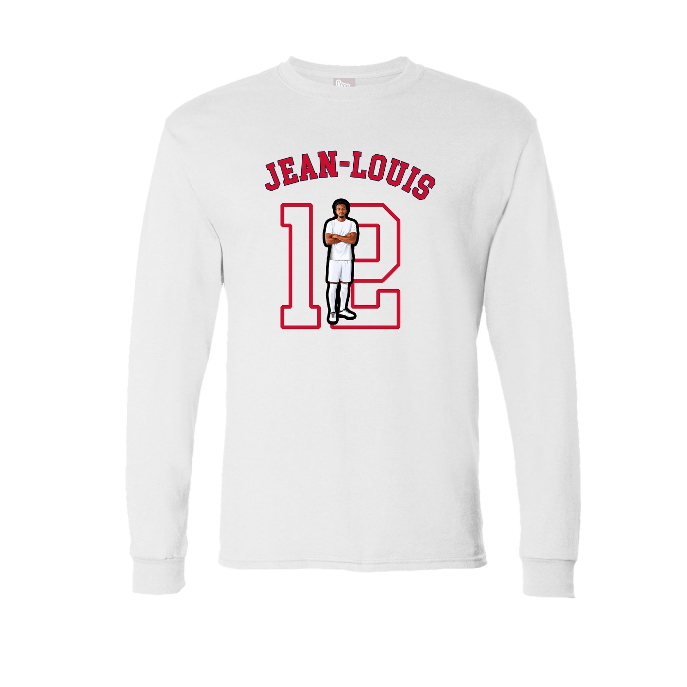 Long Sleeve Tee — Shirsey Arch in White