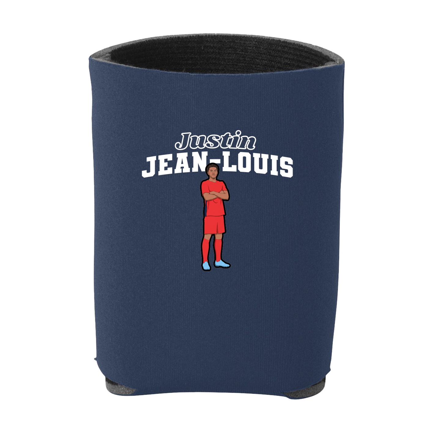 Can Holder — Name Arch in Navy