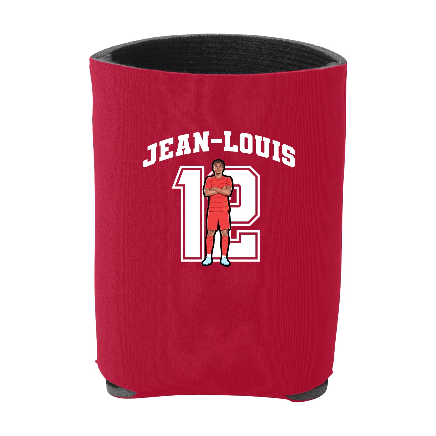Can Holder — Number in Red