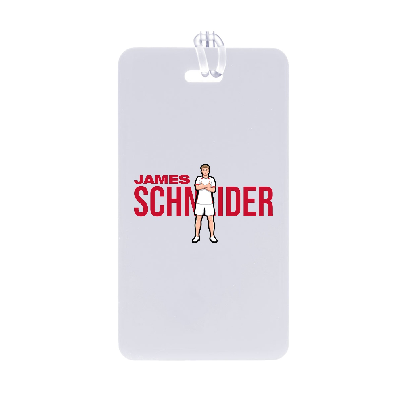 Bag Tag — Player Name in Classic