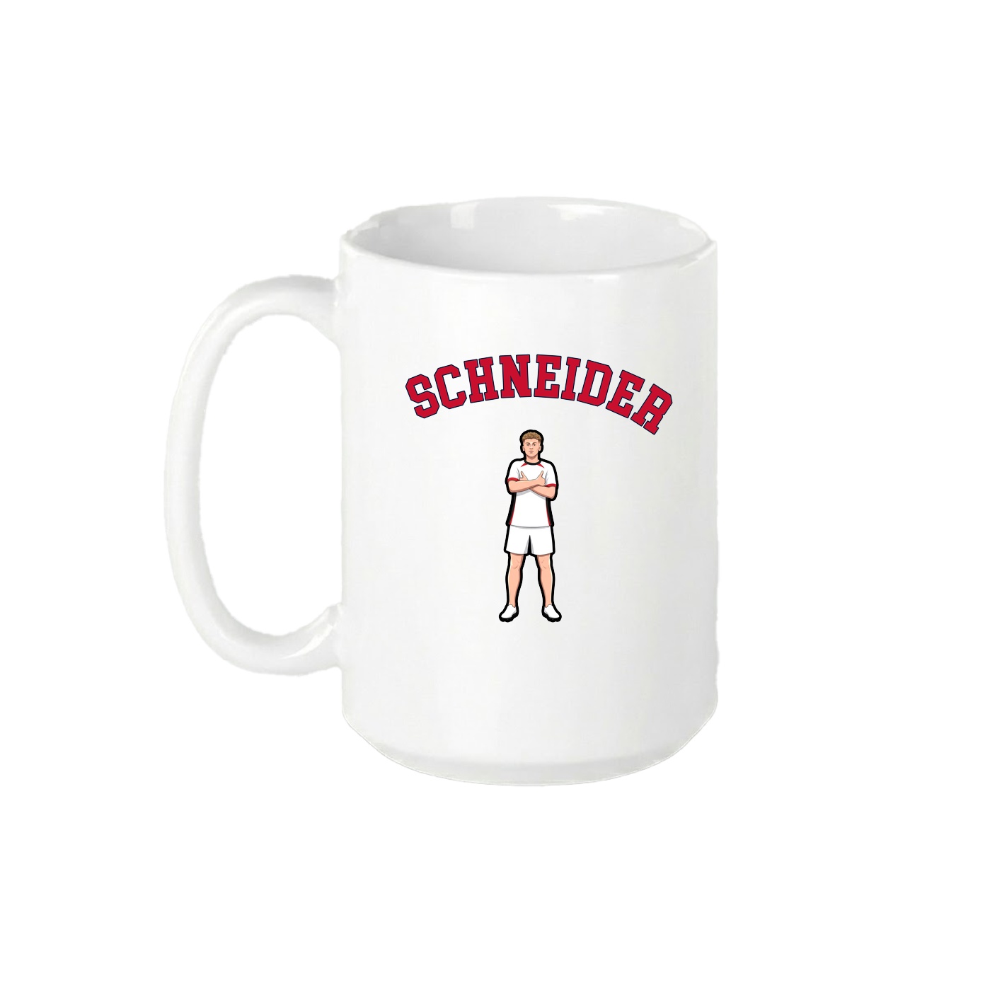 15oz Coffee Mug — Shirsey Arch in White