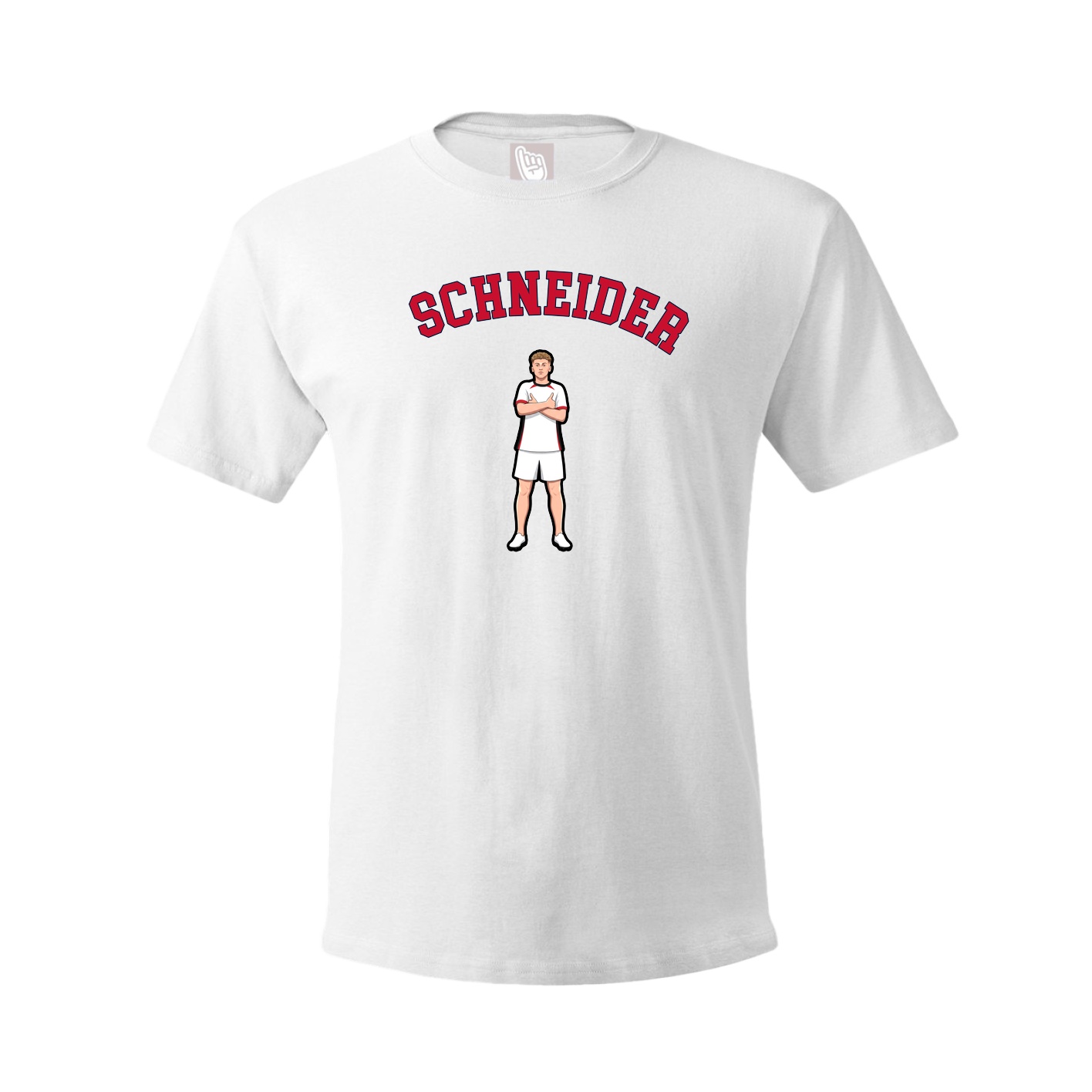 Youth Tee — Shirsey Arch in White