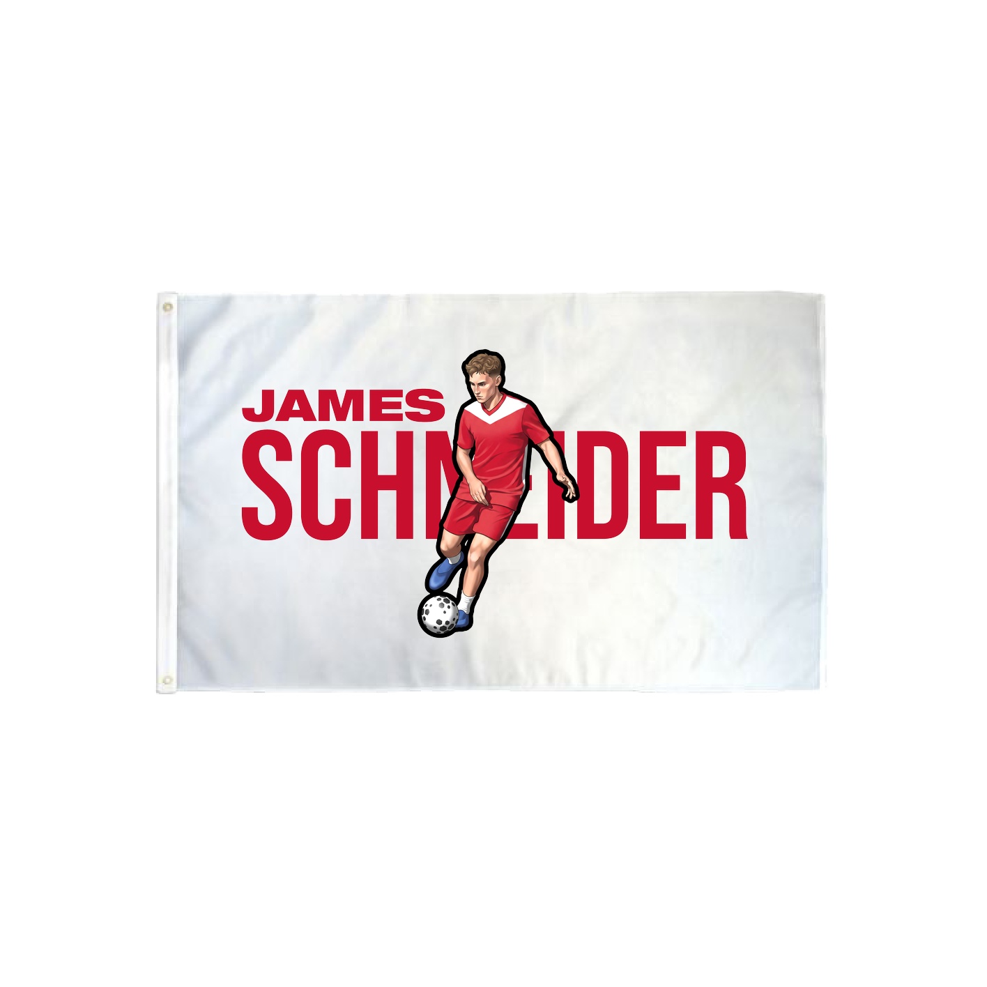 3x5 Flag — Player Name in Classic