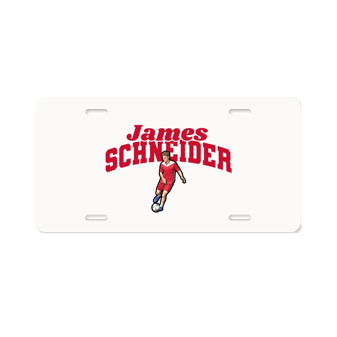 License Plate — Signature Arch in Classic