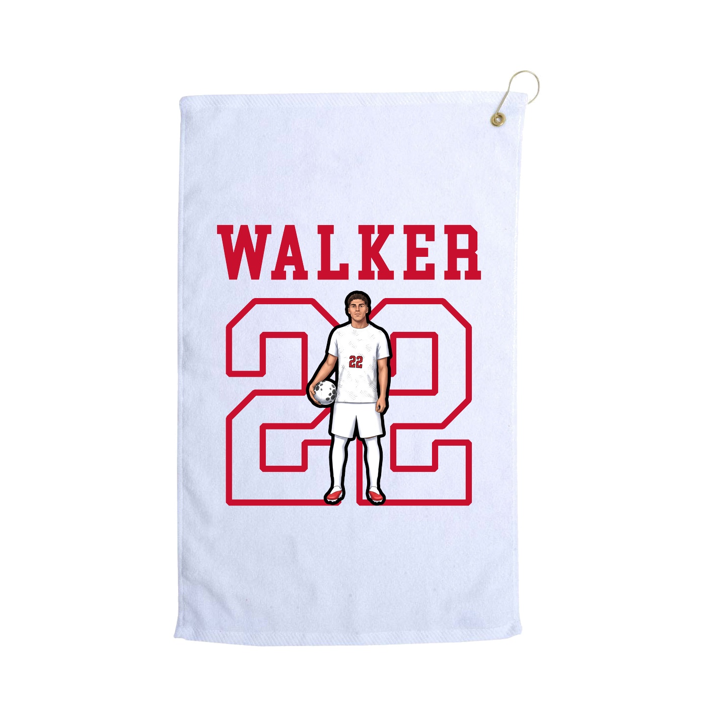 Golf Towel — Shirsey in White