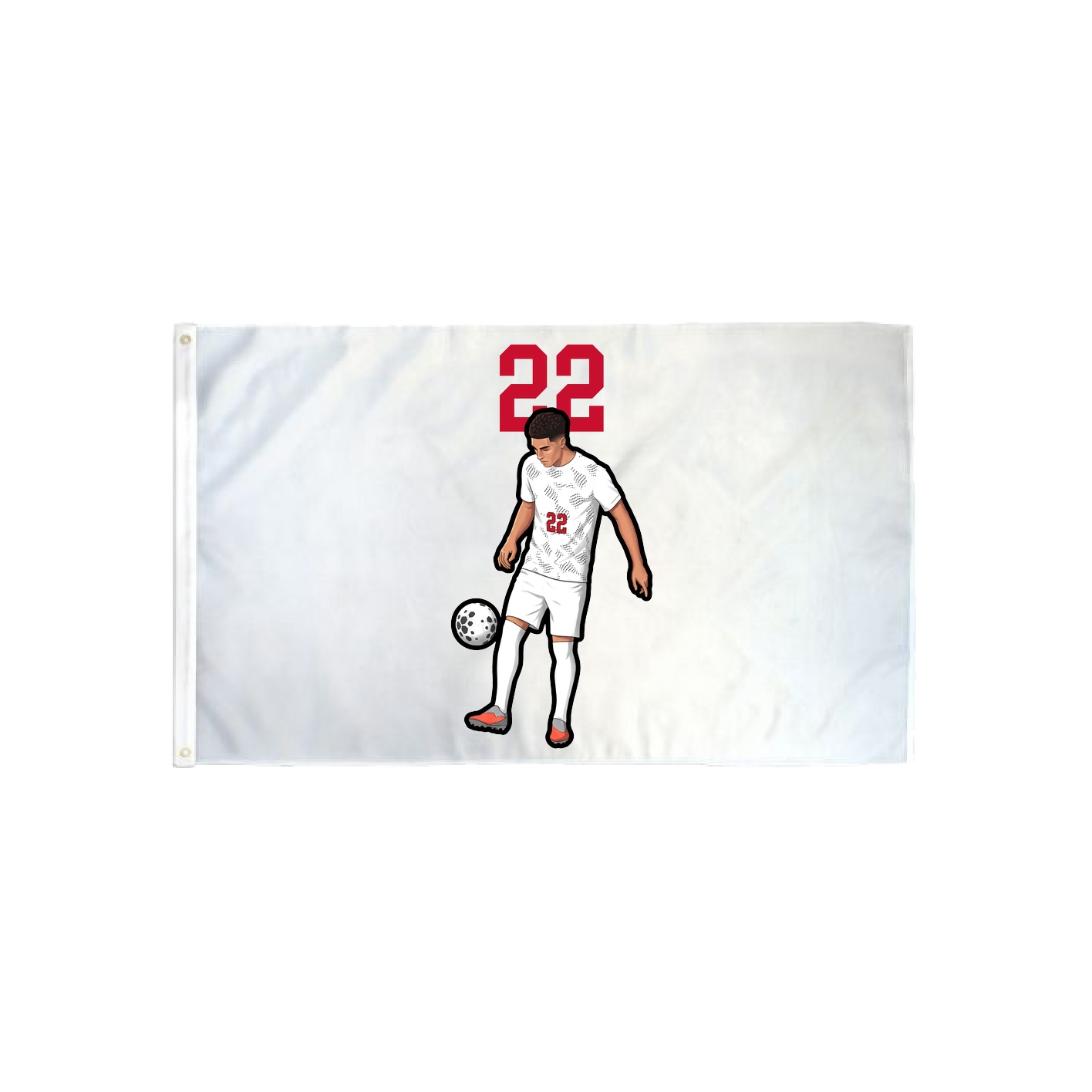 3x5 Flag — Number Top in Classic