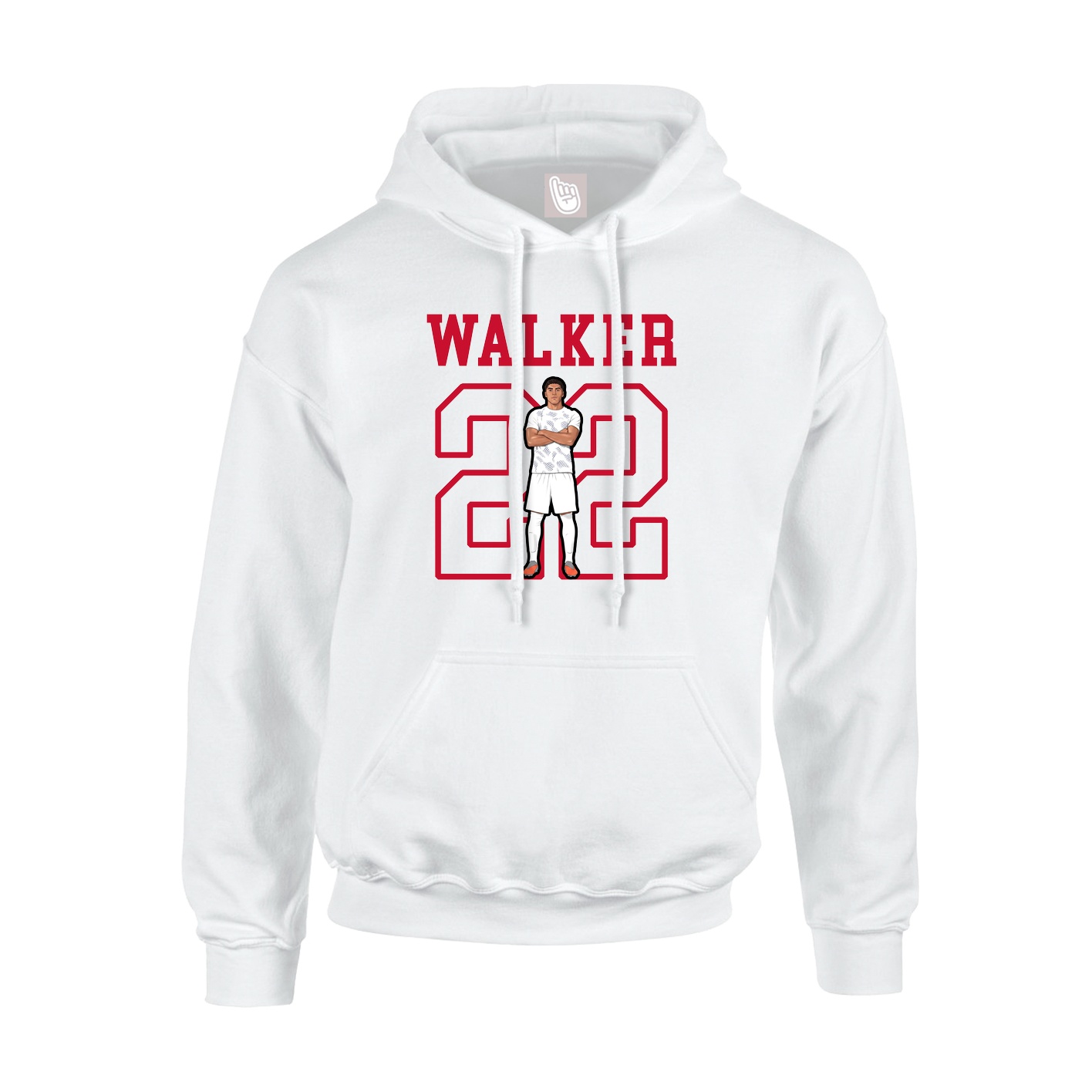 Youth Hoodie — Shirsey in White