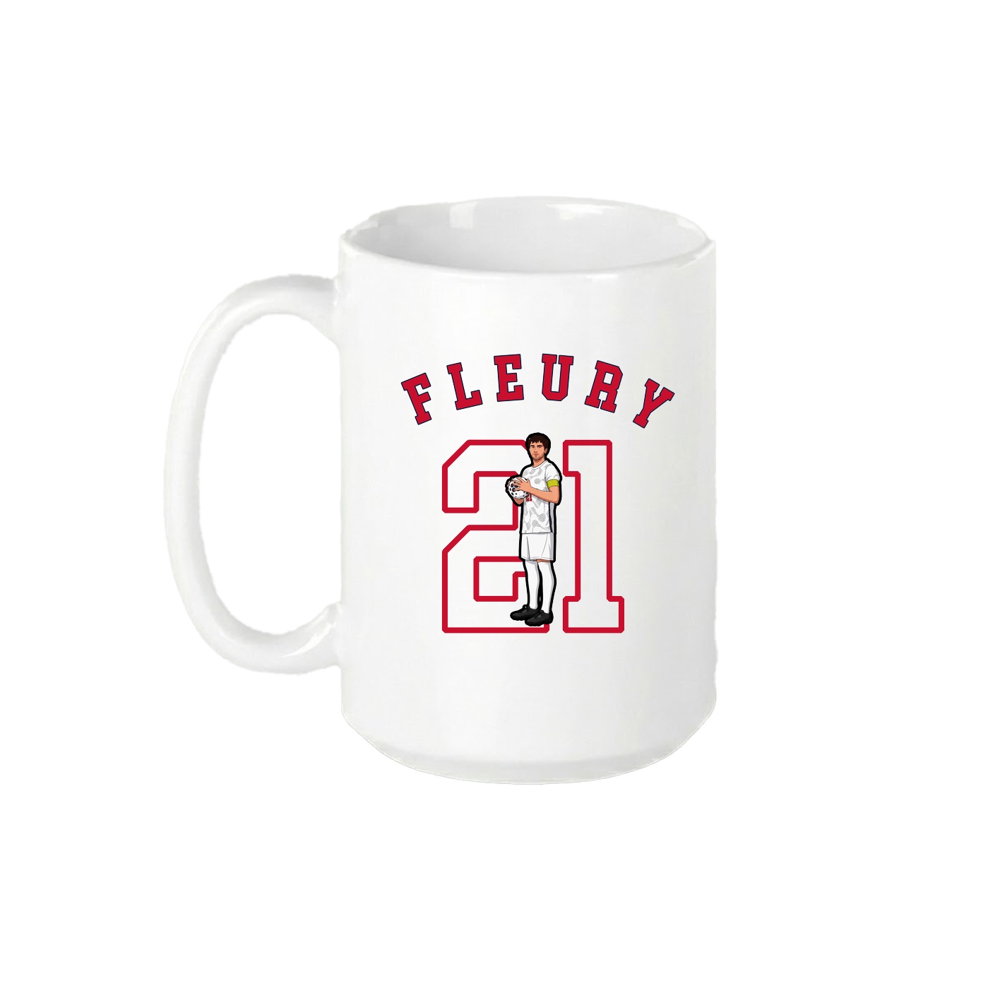 15oz Coffee Mug — Shirsey Arch in White