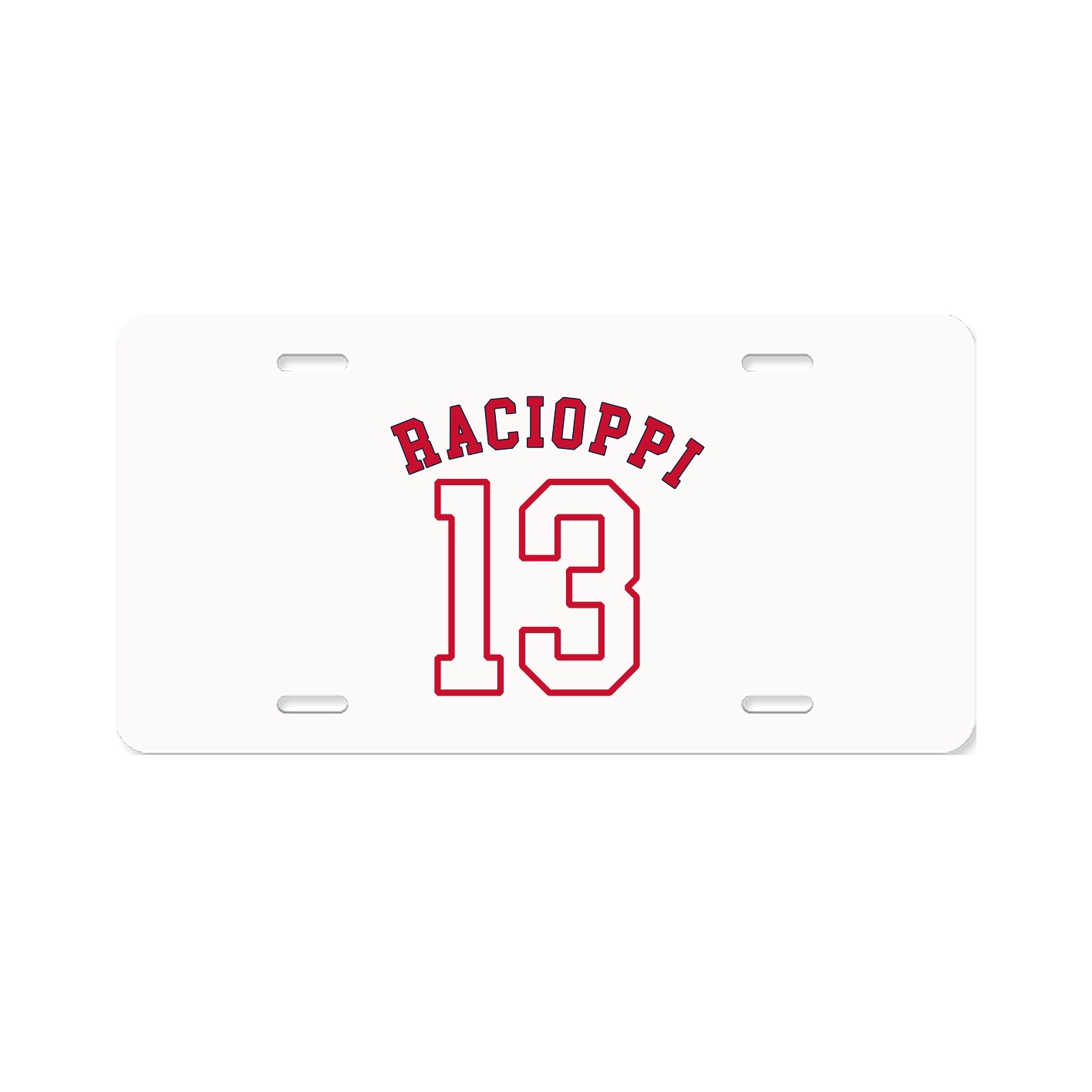 License Plate — Shirsey Arch in Classic