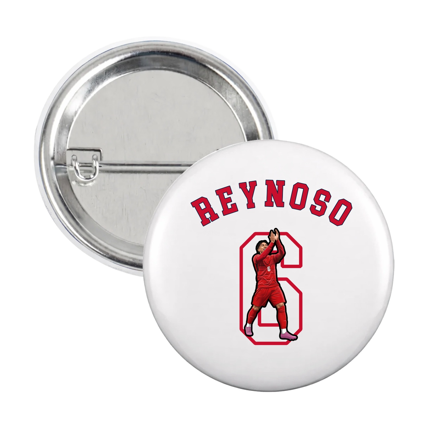Game Day Button — Shirsey Arch in White