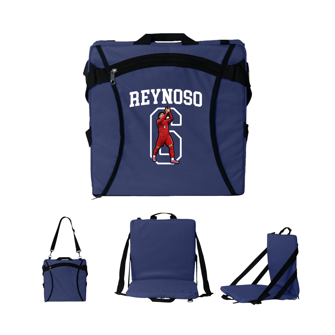 Folding Stadium Seat — Shirsey in Navy